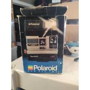 Polaroid Sun 600 LMS Instant Camera - Vintage Collector's Item